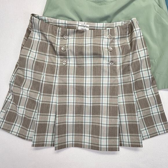 Lot of 3 Golf Skort Women 6 Izod Cool FX vineyard vines Performance Athleta Tall - Picture 2 of 16